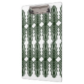 Porte-bloc Motif Abstrait Personnalisé d'Arbre de Pin Vert Fo (Gauche)