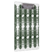 Porte-bloc Motif Abstrait Personnalisé d'Arbre de Pin Vert Fo (Swatch)