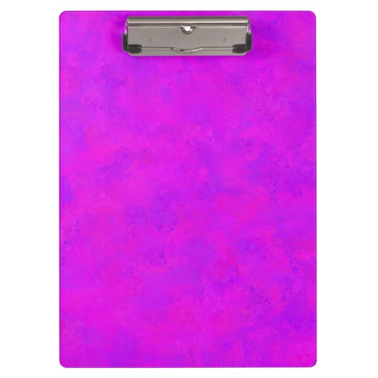 Porte-bloc Motif Abstrait Rose Violet (Devant)