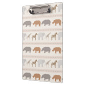 Porte-bloc Motif africain 1 d'animaux (Gauche)