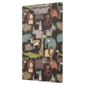 Porte-bloc Motif africain d'animaux (Gauche)