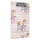 Porte-bloc Motif alphabet Unicorne (Swatch)