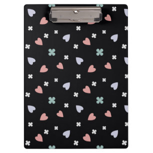 Porte-bloc Motif Amour Chanceux Cœurs Trèfle Mignon