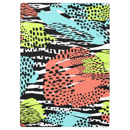 Porte-bloc Motif animal Abstrait en gras (Dos)