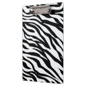 Porte-bloc Motif animal Zebra noir et blanc Imprimer (Gauche)