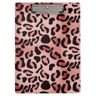 Porte-bloc Motif animalier moderne léopard