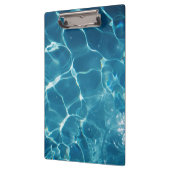 Porte-bloc Motif aquatique Aqua Blue Pool (Gauche)
