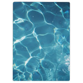 Porte-bloc Motif aquatique Aqua Blue Pool (Dos)