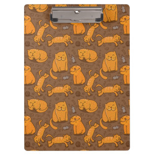 Porte-bloc Motif avec des chats