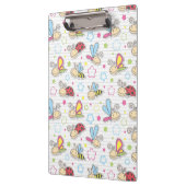 Porte-bloc motif avec des insectes (Gauche)