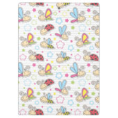 Porte-bloc motif avec des insectes (Dos)