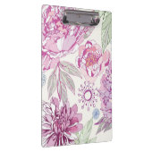Porte-bloc Motif avec les fleurs roses (Swatch)