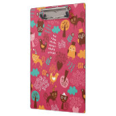 Porte-bloc Motif avec les oiseaux et les chats mignons (Gauche)