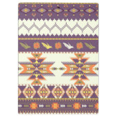 Porte-bloc Motif aztèque coloré (Dos)