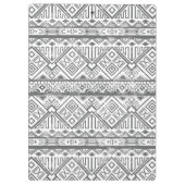 Porte-bloc Motif aztèque géométrique abstrait 2 (Dos)