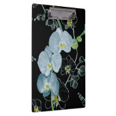 Porte-bloc Motif blanc d'orchidées d'aquarelle (Swatch)