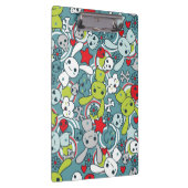 Porte-bloc motif bleu de kawaii (Swatch)