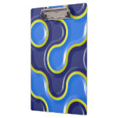 Porte-bloc Motif BLOB Bleu (Gauche)