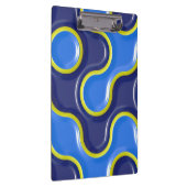 Porte-bloc Motif BLOB Bleu (Swatch)