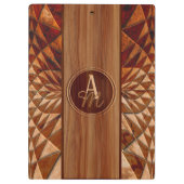 Porte-bloc Motif bois (Dos)