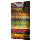Porte-bloc Motif bois multicolore (Gauche)