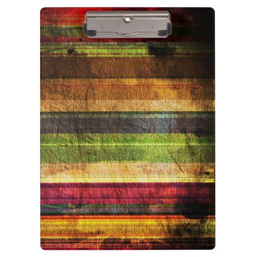 Porte-bloc Motif bois multicolore (Devant)