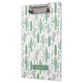 Porte-bloc motif botanique de Cactus personnalisé (Gauche)