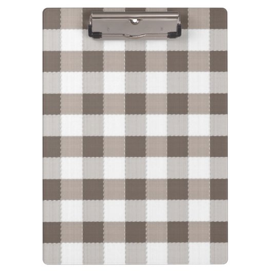 Porte-bloc Motif Brown de nappe (Devant)