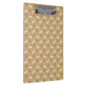 Porte-bloc Motif Brown Empreinte de patte (Swatch)