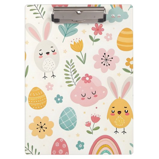 Porte-bloc Motif Bunny de Pâques (Devant)