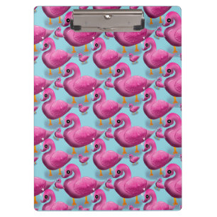 Porte-bloc Motif Canard Rose Kawaii – Maxi Esthétique Adorabl