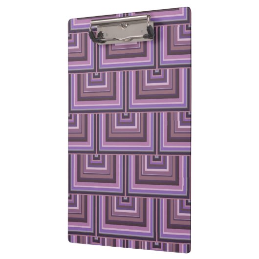 Porte-bloc Motif carré rayures (Gauche)