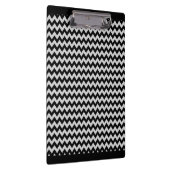Porte-bloc Motif Chevron Zigzag noir et blanc (Swatch)
