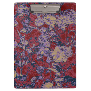 Porte-bloc Motif coloré de camouflage de feuille et de fleur