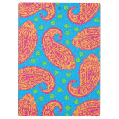 Porte-bloc Motif coloré Paisley (Dos)