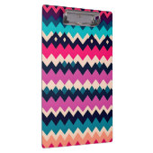 Porte-bloc Motif coloré Zigzag Chevron (Swatch)