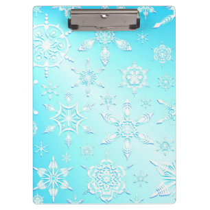 Porte-bloc Motif Crystal Snowflakes