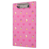 Porte-bloc Motif Cupcake rose (Gauche)