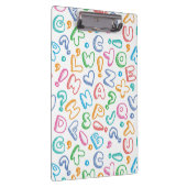 Porte-bloc motif d'alphabet (Swatch)