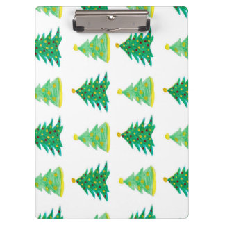 Porte-bloc Motif d'arbre de Noël