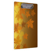 Porte-bloc Motif d'automne avec feuilles d'érable en chute et (Swatch)