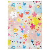 Porte-bloc motif de bande dessinée d'amusement (Dos)