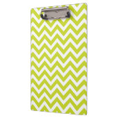 Porte-bloc Motif de bande vert Chevron (Gauche)