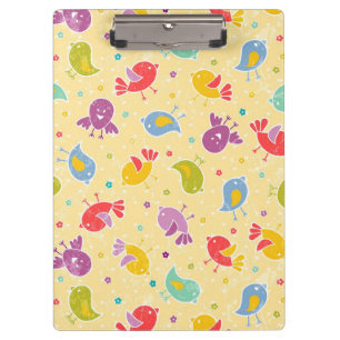 Porte-bloc Motif de bébé avec les oiseaux mignons