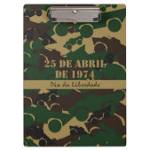 Porte-bloc Motif de camouflage de véhicule militaire (Devant)