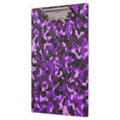 Porte-bloc Motif de camouflage violet (Gauche)
