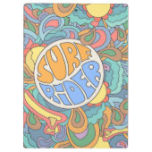 Porte-bloc Motif de cavalier de surf (Dos)