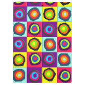 Porte-bloc motif de cercles (Dos)