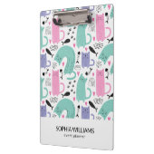 Porte-bloc Motif de chats mignons (Gauche)