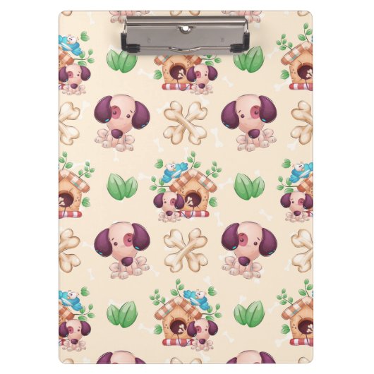 Porte-bloc Motif de chien adorable (Devant)